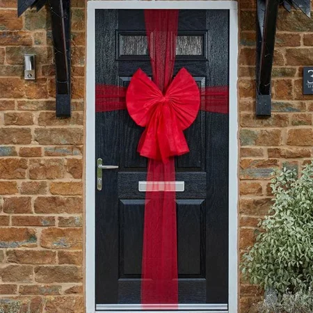 Christmas Door Bow - Red - image 2