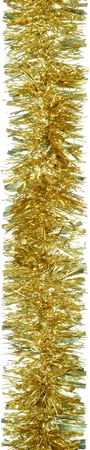 Chunky / Fine Cut Tinsel - Gold 200cm X 15cm - image 1