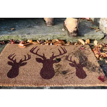 Coir Stags Head 45cmx75cm - image 2