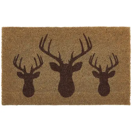 Coir Stags Head 45cmx75cm - image 1