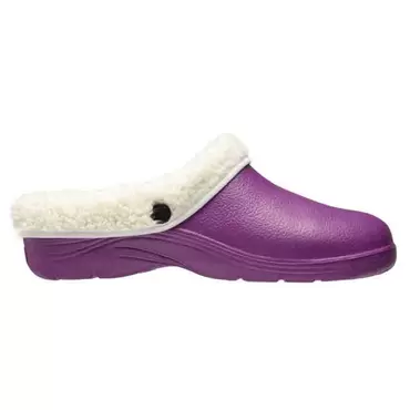 Comfi Fleece Clog – Lilac Uk5 /Eu38 - image 1