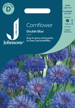 Cornflower Double Blue