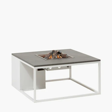 Cosiloft 100 White and Grey Fire Pit Table - image 1