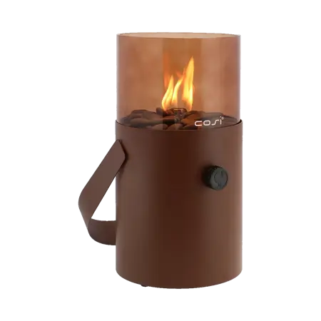 Cosiscoop Mocha Brown/ Smoked Fire Lantern - image 1