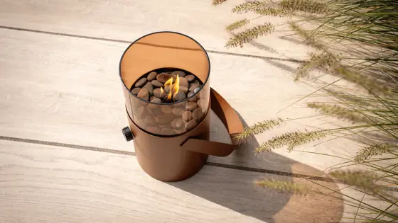 Cosiscoop Mocha Brown/ Smoked Fire Lantern - image 2