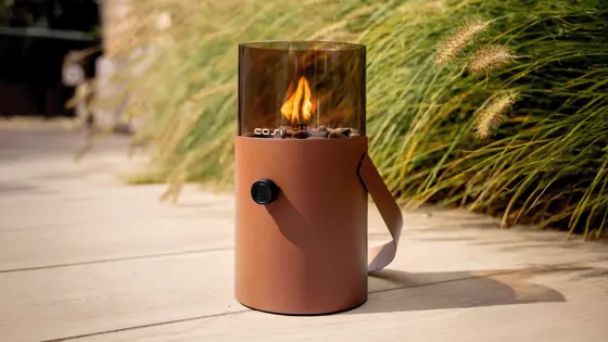 Cosiscoop Mocha Brown/ Smoked Fire Lantern - image 3