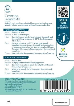Cosmos Ladybird Mix - image 2