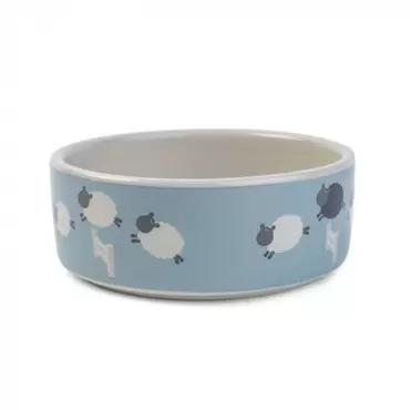 Counting Sheep Ceramic Bowl 12cm