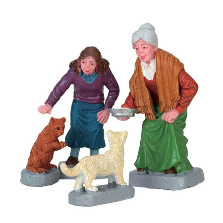 Cream for Kitty Figurine (Set of 4)