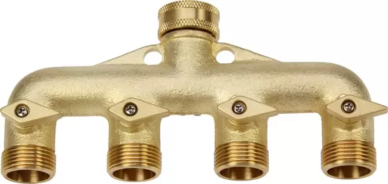 Darlac 4 Way Brass Manifold - image 1