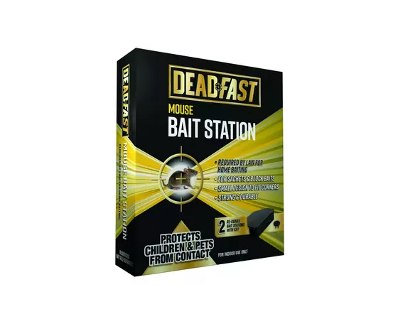Deadfast Mouse Bait Station Only Twin