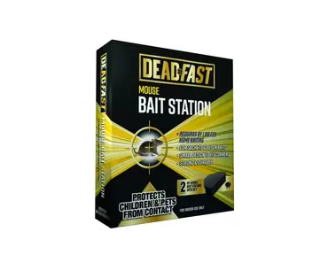 Deadfast Mouse Bait Station Only (Twin Pack)