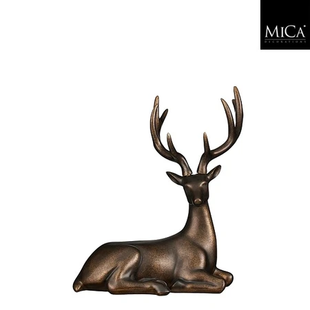 Decoration Deer D. Brown H 40cm