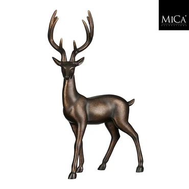 Decoration Deer D. Brown H 62cm