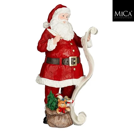 Decoration Santa Red H 47.5cm