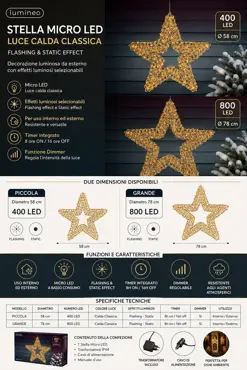 Decorative Star with 400 Micro LEDs - image 4