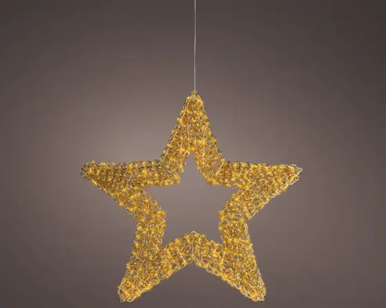Decorative Star with 400 Micro LEDs - image 2