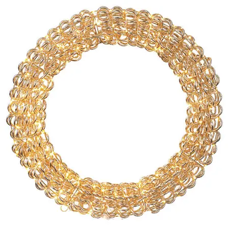 Decorative Wreath with 400 Micro LEDs - image 2