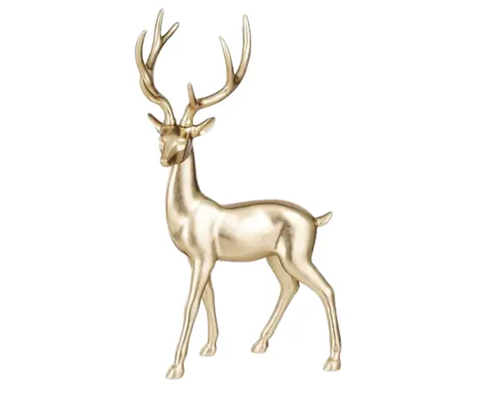 Deer Champagne H 62 cm