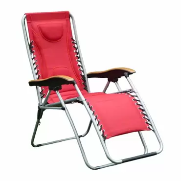 Deluxe Zero Gravity Relaxer Red Chair