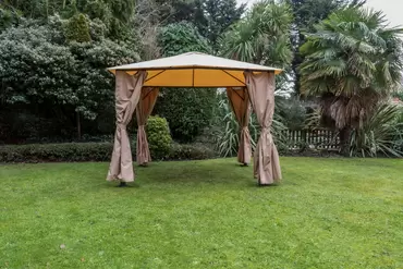 Eden 2.5m  Taupe Gazebo with Curtains