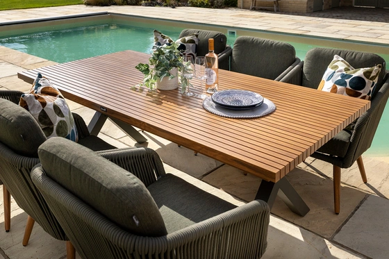 Eden Rectangular 6 Seat Dining Set - image 4