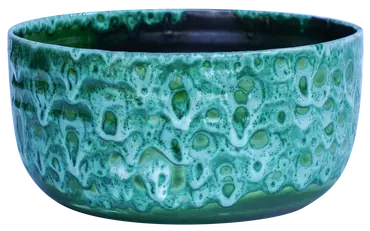 Emerald Reactive Glaze Bowl H12.5CM D25CM