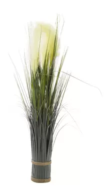 Faux Bouquet - White Pampas 70cm