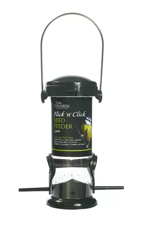 flick n click seed feeder 2 port