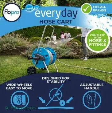 Flopro Hose Cart Set Complete With 25m Everyday Hose - image 2