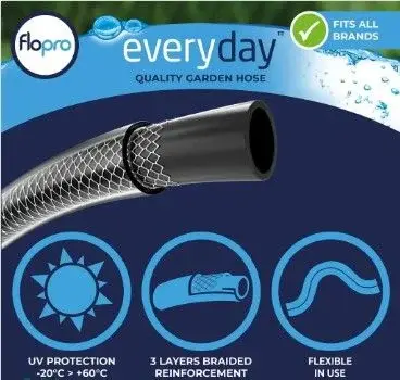 Flopro Metal Hd Hose Cart Set With Everyday Hose (25m) - image 3