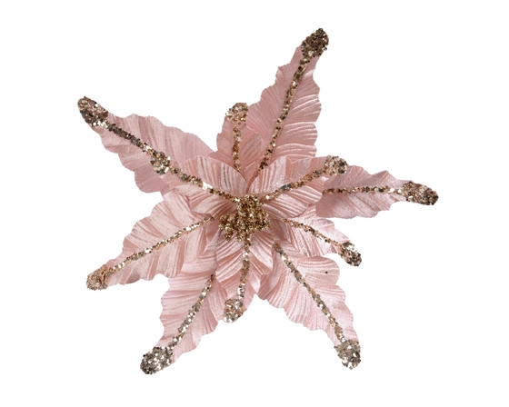 Flower On Wire Polyester Velvet