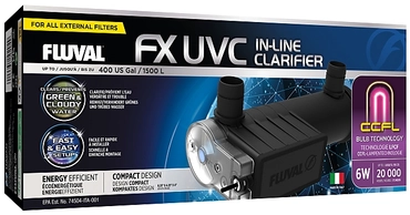 Fluval FX UVC In-Line Clarifie