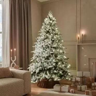 Frosted Winterfold Fir Prelit 7.5ft/225cm - image 4