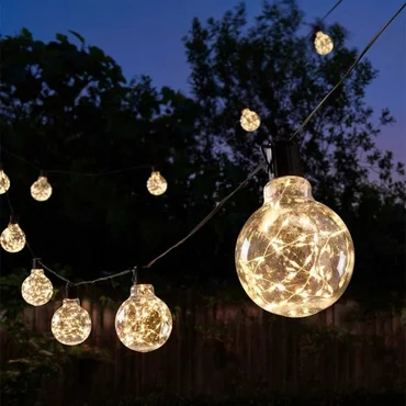 Galaxy Festoon Firefly String Lights - Warm White - Set Of 10 - image 2