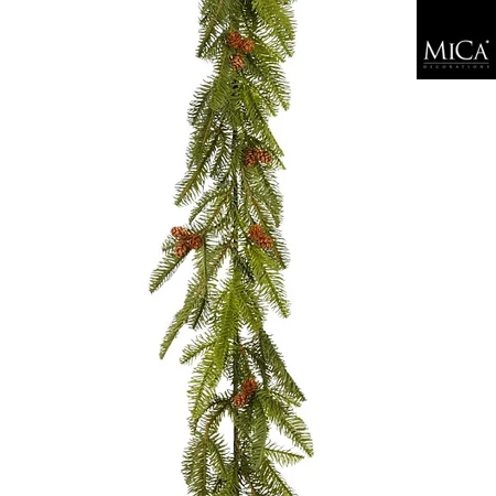 Garland Pine Cone Green L 183cm