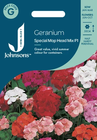 Geranium Special Mop Head Mix F1 - image 1
