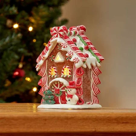 Gingerbread Frosty Candy Cottage - image 2