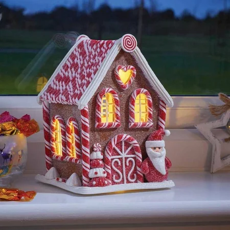 Gingerbread Santa CandyCabin - image 2