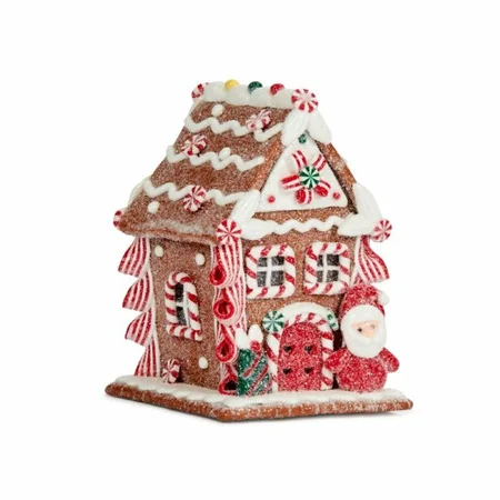 Gingerbread Santa CandyCane Cottage - image 1