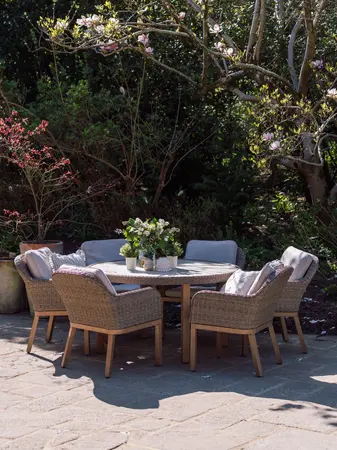 Glandore 6 Seater Round Dining Set - image 3