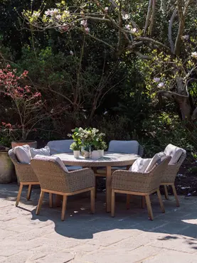 Glandore 6 Seater Round Dining Set - image 3