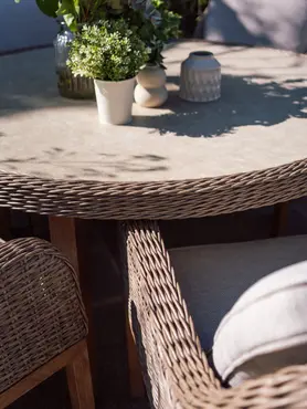 Glandore 6 Seater Round Dining Set - image 4