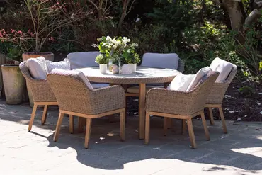 Glandore 6 Seater Round Dining Set - image 2