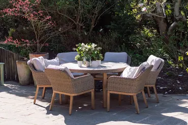 Glandore 6 Seater Round Dining Set - image 5