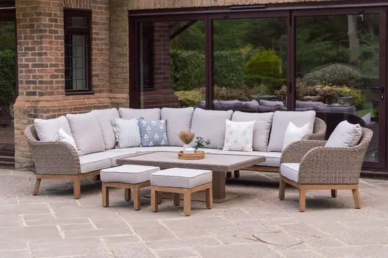 Glandore Cosy Corner Lounge Set with Chair - image 2