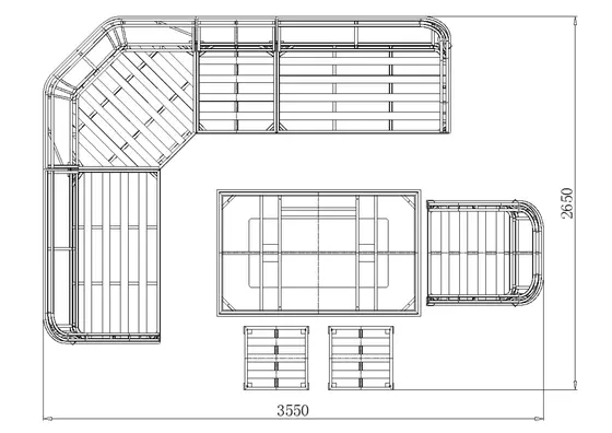 Glandore Cosy Corner Lounge Set with Chair - image 7