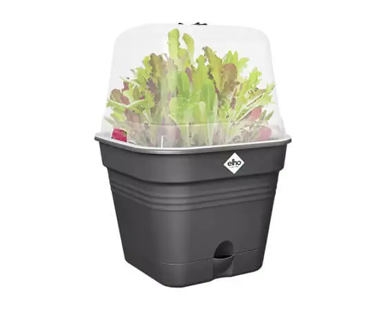 Green Basics Growpot Square All-in-1 30cm (Living Black) - image 3