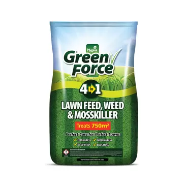 Greenforce 4-IN-1 Lawn Feed Weed & Mosskiller