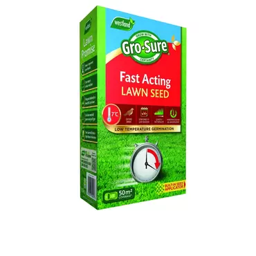 Gro-Sure Fast Acting Lawn Seed 50m2